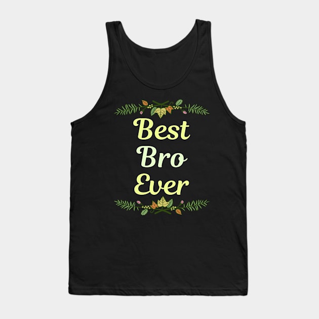 Family Leaf Bro Tank Top by Happy Life